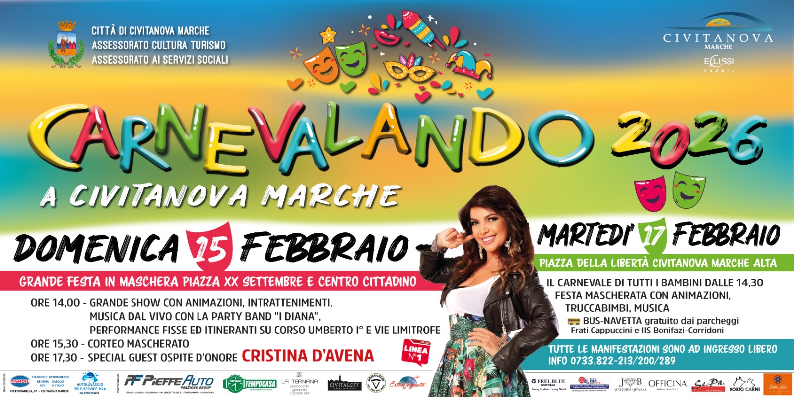 CARNEVALANDO 2026 A CIVITANOVA MARCHE