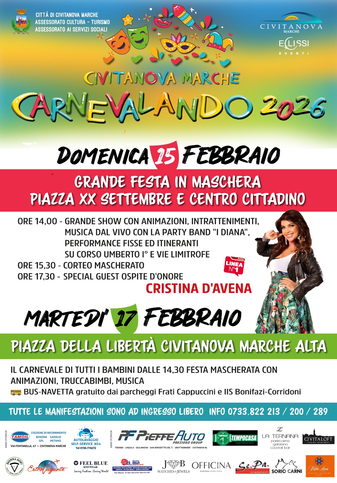 CARNEVALANDO 2026 A CIVITANOVA MARCHE