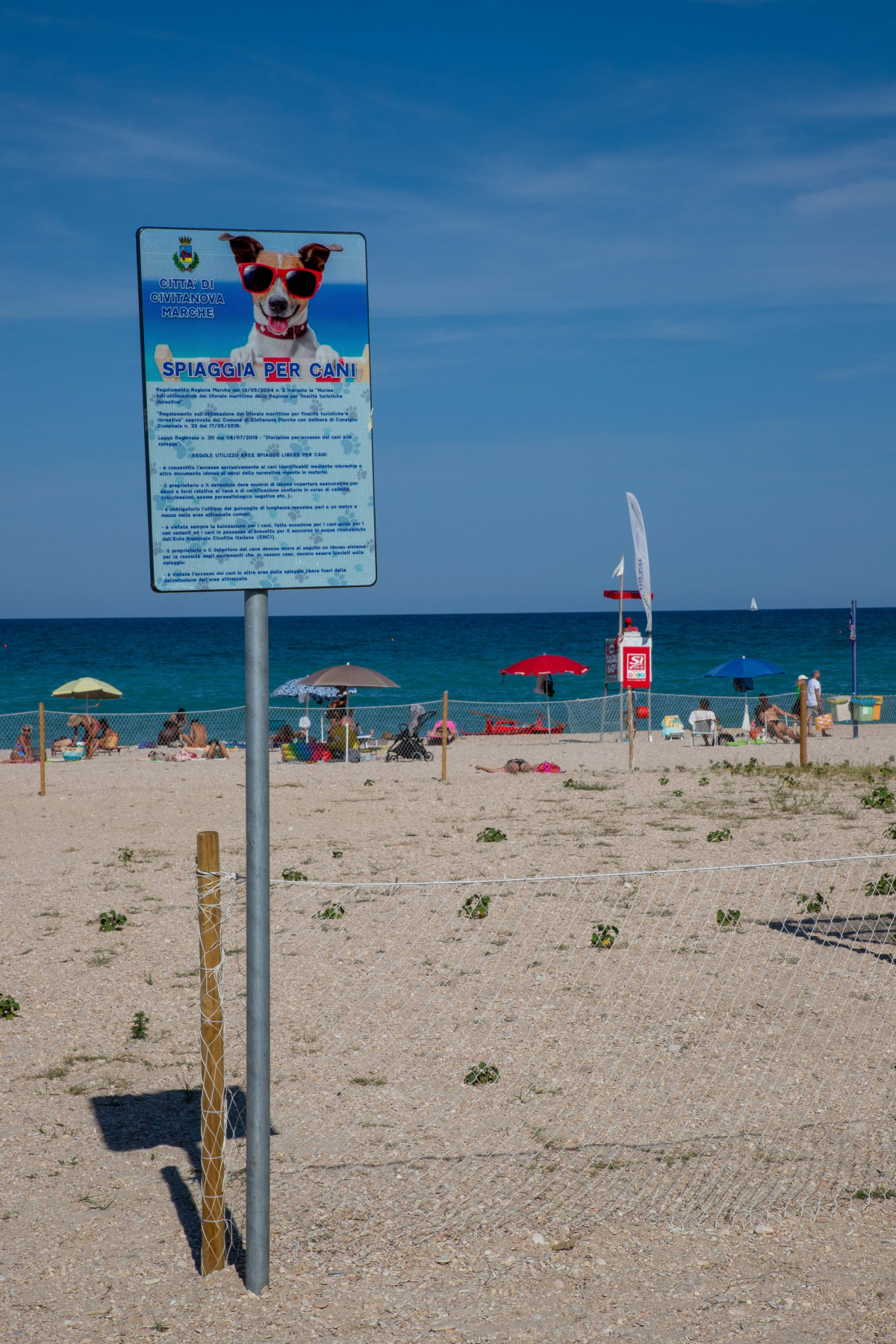 Spiaggia Pet Friendly - Area cani spiaggia sud